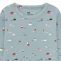 BIRKHOLM Rib Bluse Skibe